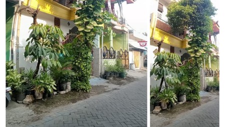 109. DIJUAL RUMAH KEMLATEN, KEBRAON, KARANGPILANG, SURABAYA, 2 SHM, 3 LANTAI, MURAH