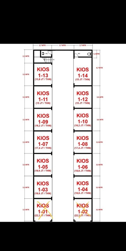 Rumah Tinggal Pasar Lama 