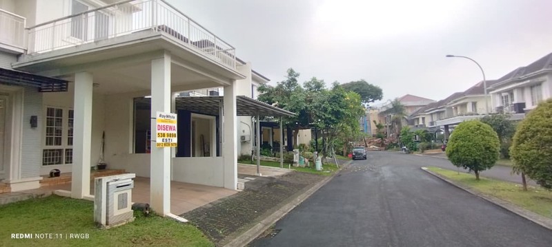 disewa rumah strategis nyaman asri bersih terawat siap huni di provence parkland bsd city, hanya 85jt/ th nego