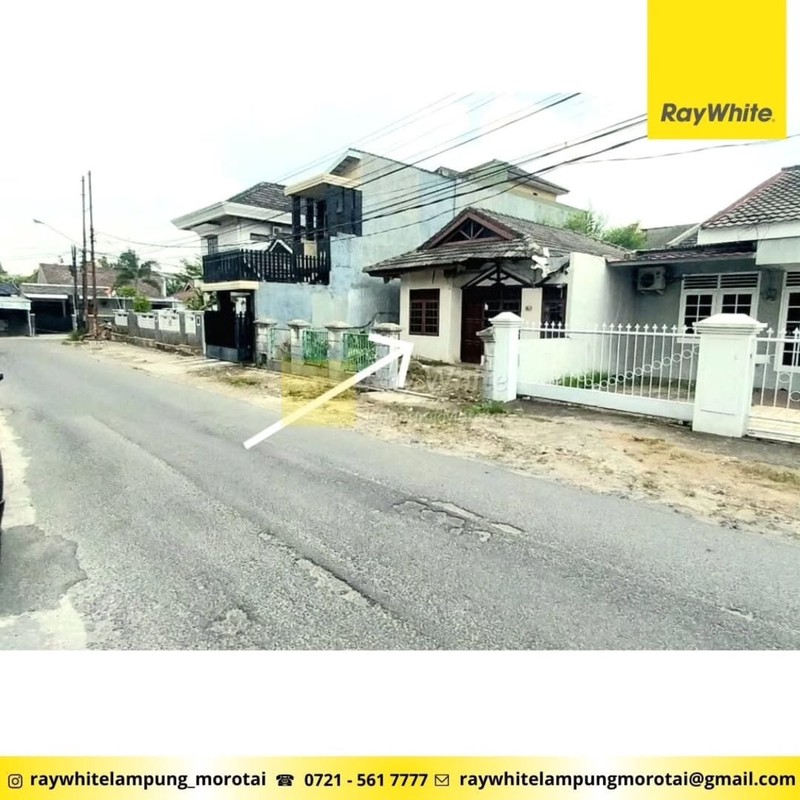 DI JUAL TANAH BONUS BANGUNAN WAY HALIM BANDAR LAMPUNG