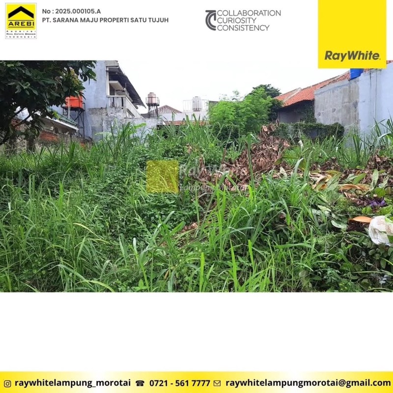 Di jual tanah bumi asri kedamaian bandar lampung 