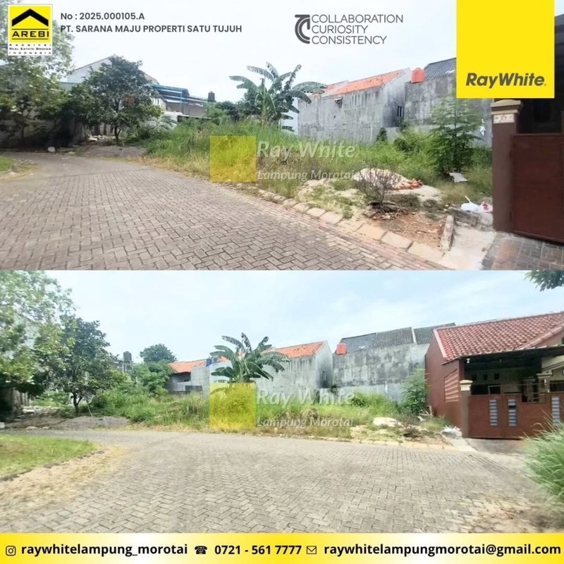 Di jual tanah bumi asri kedamaian bandar lampung 