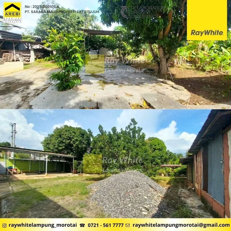 DIJUAL TANAH NILA KANDI TELUK BETUNG SELATAN BANDAR LAMPUNG 