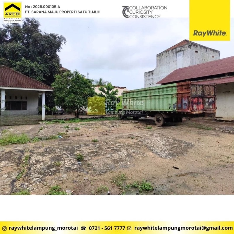 DI JUAL TANAH PINGGIR JALAN GEDUNG TATAAN PESAWARAN LAMPUNG 