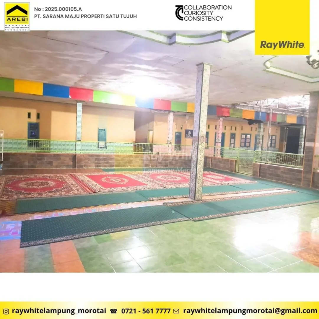 DI JUAL TANAH + BANGUNAN PRAMUKA RAJABSA BANDAR LAMPUNG