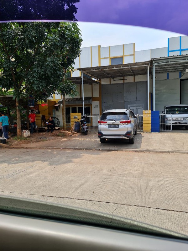 Jarang jual gudang taman tekno bsd city dekat toll in dan out bisa masuk kontainer siap huni