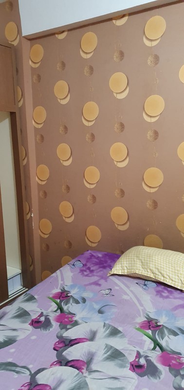 view kolam renang furnished tinggal bawa koper apartemen type studio di margonda 3 depok jawa barat