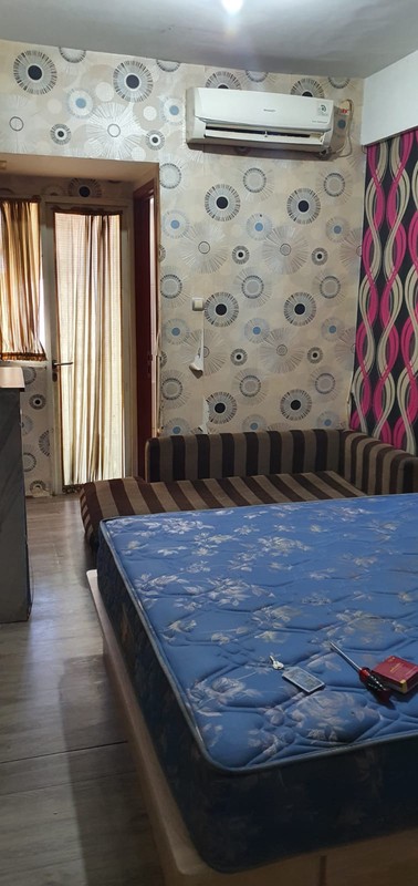 Hanya 200jt saja nego tipis apartemen fullfurnished full elektronik tinggal bawa koper apartemen type studio green lake ciputat tower E jalan dewi sartika tangerang selatan banten