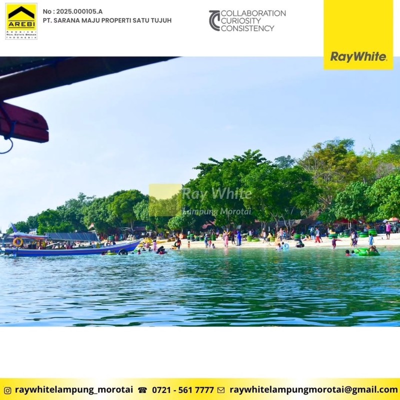 DI JUAL TANAH PANTAI PULAU TANGKIL BANDAR LAMPUNG 