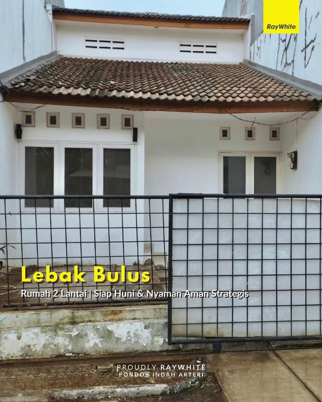 Best Deal! Rumah Siap Huni Bona Indah Dekat MRT Lebak Bulus