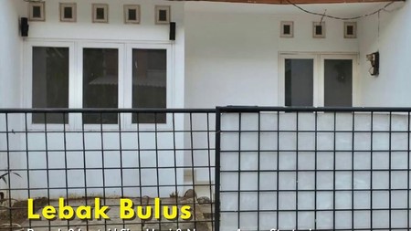 Best Deal! Rumah Siap Huni Bona Indah Dekat MRT Lebak Bulus