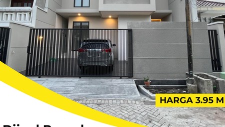 Dijual Rumah Manyar Tirtoasri Surabaya Timur Minimalis Baru Dua Lantai