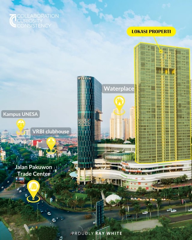 Disewakan Apartemen La Riz Mansion Pakuwon Mall Surabaya Barat