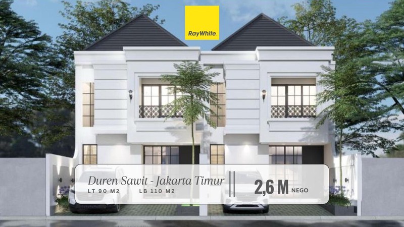 Dijual Rumah Siap Huni di Tengah Kota Jakarta