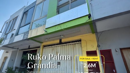 Sewa Ruko Termurah di citraland ruko palma grandia citraland surabaya barat