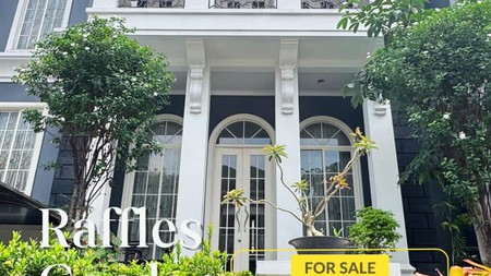 Dijual Rumah Citraland Raffles Garden Full Furnish Surabaya Barat 
