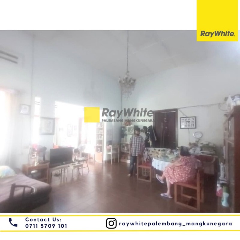 Rumah + Tanah Strategis Talang Semut, Potensi Besar untuk Bisnis F&B & Jasa Premium