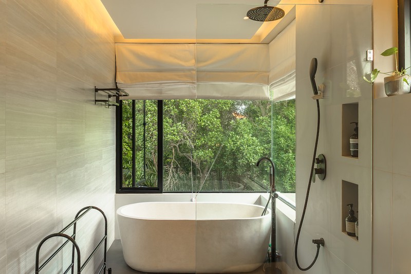 For Sale Leasehold - Brand new riverside estate jungle chill like Ubud with riverfront lap pool in the heart of Pererenan - Canggu , Bali