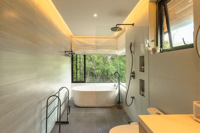 For Sale Leasehold - Brand new riverside estate jungle chill like Ubud with riverfront lap pool in the heart of Pererenan - Canggu , Bali