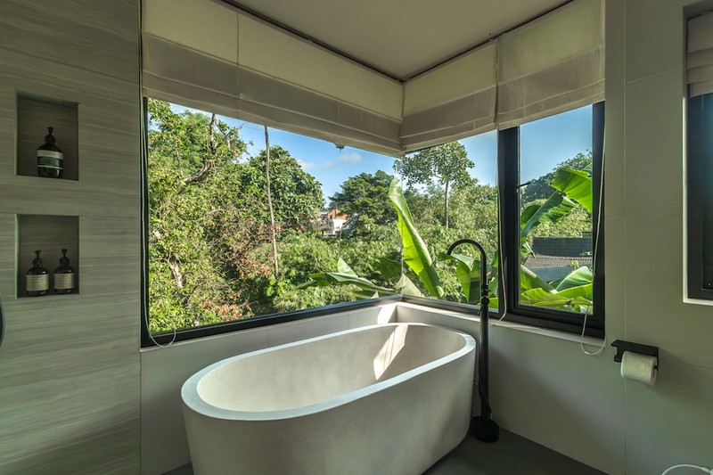 For Sale Leasehold - Brand new riverside estate jungle chill like Ubud with riverfront lap pool in the heart of Pererenan - Canggu , Bali