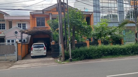 Rumah Pinggir Jalan, Strategis, Cocok Untuk Hunian dan Usaha, Bisa KPR, Harga Nego