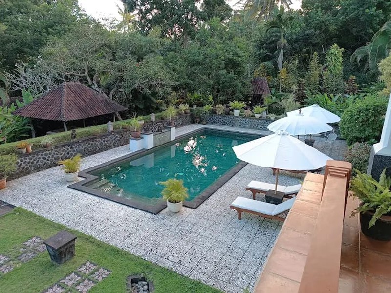 For Sale Amazing Bungalow Estate With Sea View And Mount Agung View Amlapura Karangasem