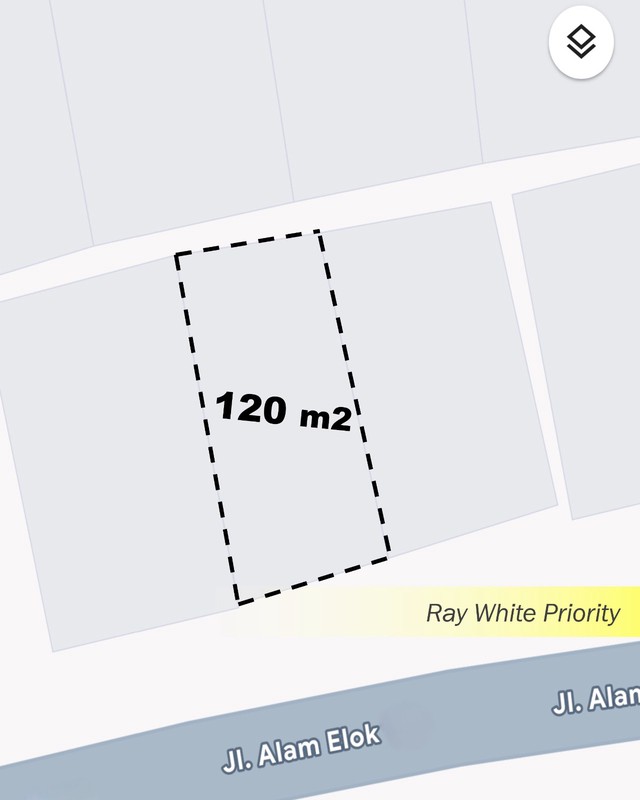 RUMAH HITUNG TANAH PONDOK INDAH (BELAKANG MALL PIM), JAKARTA SELATAN