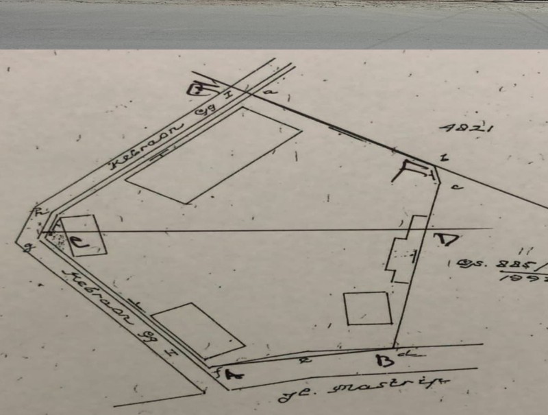 MURAH Rp.6 Juta/m2 Dijual 3560 m2 Tanah Raya Mastrip - Karangpilang Surabaya Barat - Eks Garasi Parkiran - Nol Jalan Raya - Akses Truk Kontainer 