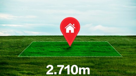 DIJUAL TANAH STRATEGIS LUAS 2710m - KOTA BANDUNG (WILAYAH DESEBAGE)