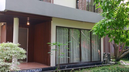 Rumah Hoek Fasum Samping luas Cluster De Naara - De Park BSD City