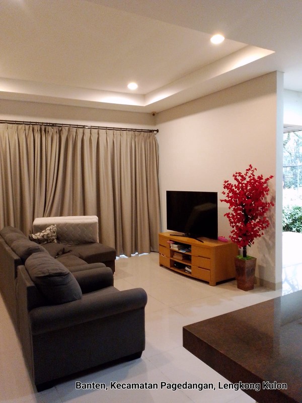 Rumah Hoek Fasum Samping luas Cluster De Naara - De Park BSD City