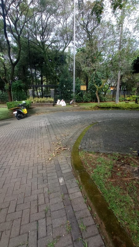 Rumah Hoek Fasum Samping luas Cluster De Naara - De Park BSD City