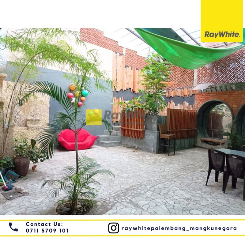 Ruko 3 Pintu di Jantung Kota Palembang - Harga Masih Bisa Nego!