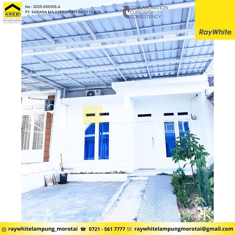 rumah 85 m2 tanjung karang barat bandar lampung