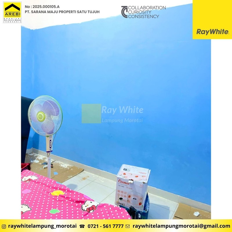 rumah 85 m2 tanjung karang barat bandar lampung