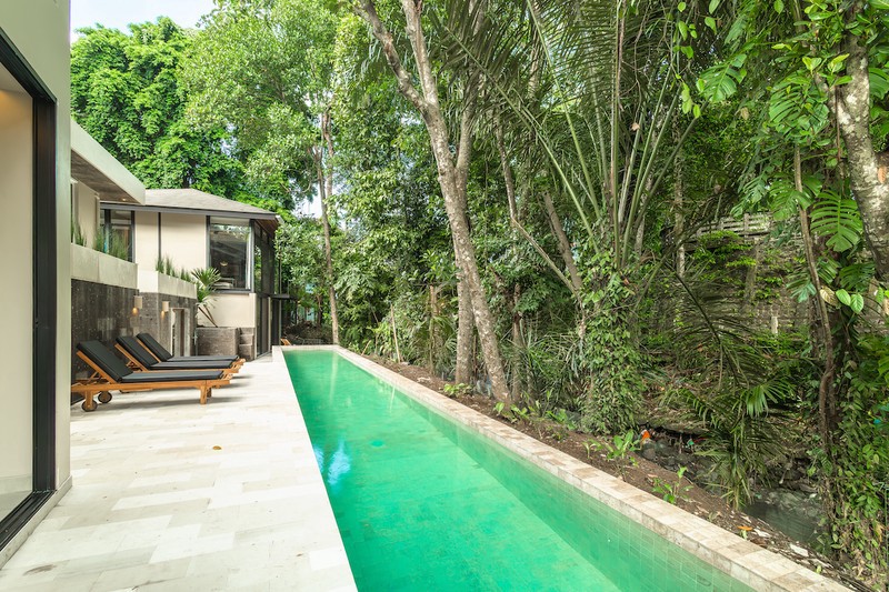 For Sale Leasehold - Brand new riverside estate jungle chill like Ubud with riverfront lap pool in the heart of Pererenan - Canggu , Bali