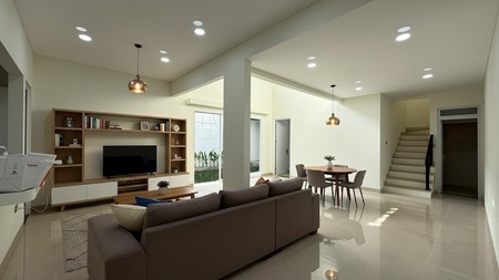 [DISEWA] Rumah Cantik Baru Renov Posisi Strategis di Bintaro Jaya Sektor 9