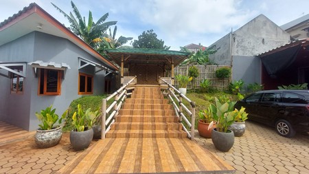 Dijual Semi Resort Dengan Tanah Luas Lokasi Strategis Di Sawangan, Depok