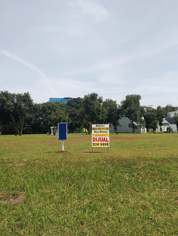 Dijual Kavling di Paramount Hill Golf - Gading Serpong Tangerang