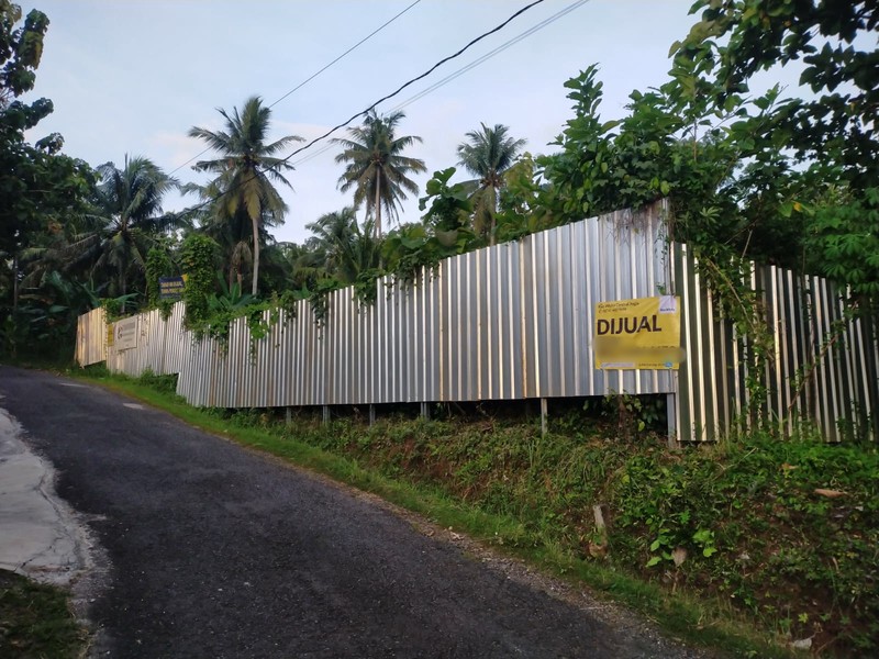 Tanah Luas Strategis 3.421 Meter Persegi di Sendangsari Kulon Progo - Hadap Timur, Prospektif Untuk Investasi Jangka Panjang