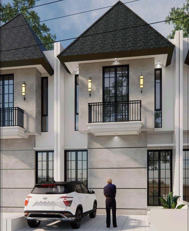 Dijual Rumah Baru Pantai Mentari, Surabaya Baru Gress; Sanitair TOTO; free tandon atas + pompa dorong