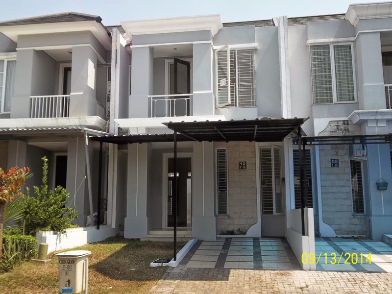 Rumah 2 lantai  siap huni, dalam cluster Flinder Park Citra Grand Cibubur 