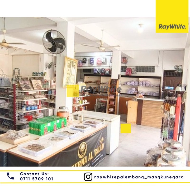 DISEWAKAN RUKO 1 LANTAI 4 PINTU DI TENGAH KOTA