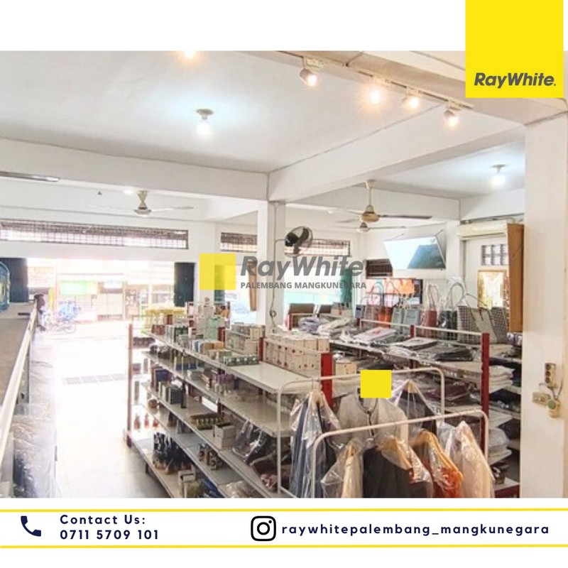 DISEWAKAN RUKO 1 LANTAI 4 PINTU DI TENGAH KOTA