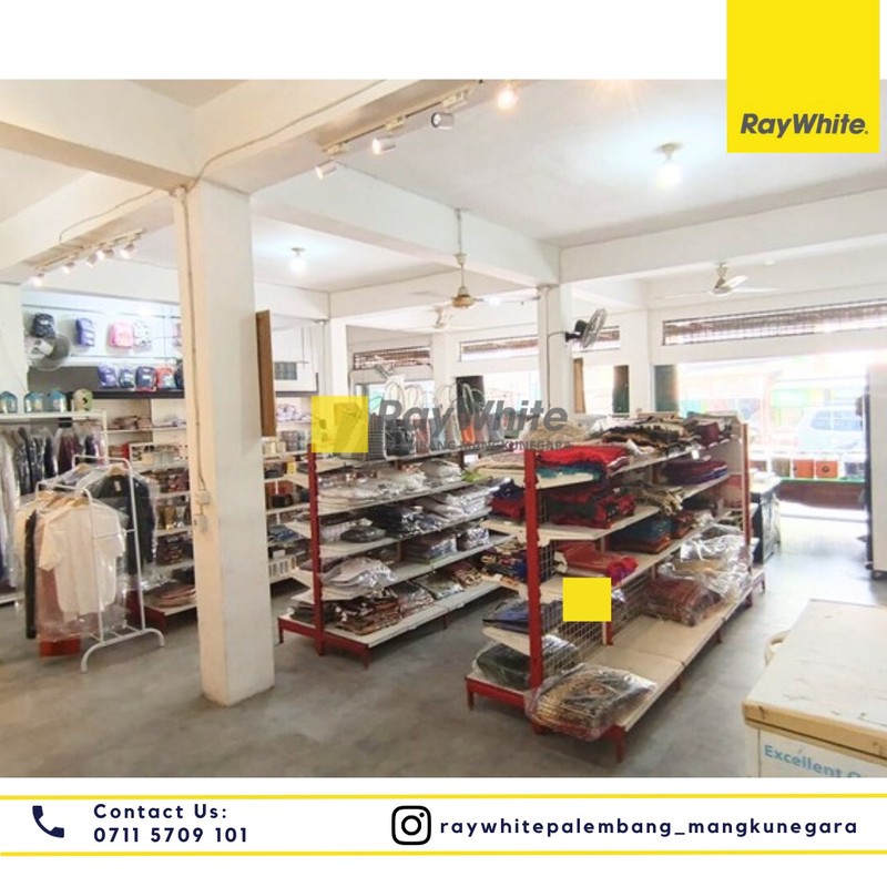 DISEWAKAN RUKO 1 LANTAI 4 PINTU DI TENGAH KOTA