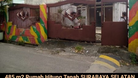 MURAH Rumah Hitung Tanah Rp.5 Jt-an/m2 Dijual 485 m2 Rumah Siwalankerto - Belakang UK Petra - Shm - Cocok Buat Rumah Usaha Kos- Kostan, Ruko Dll