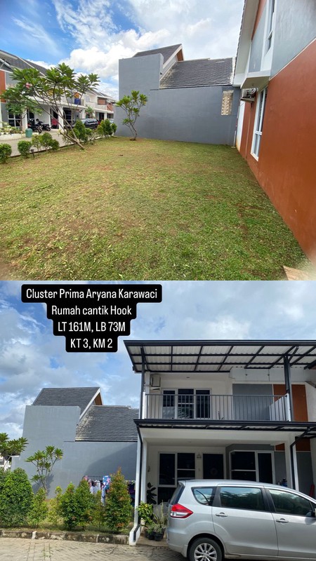 Dijual Rumah Hook Siap Huni di Karawaci! Posisi strategis, depan taman, jarang ditempati, lokasi premium!