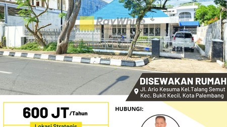 Rumah Komersil dekat Kambak Iwak Palembang