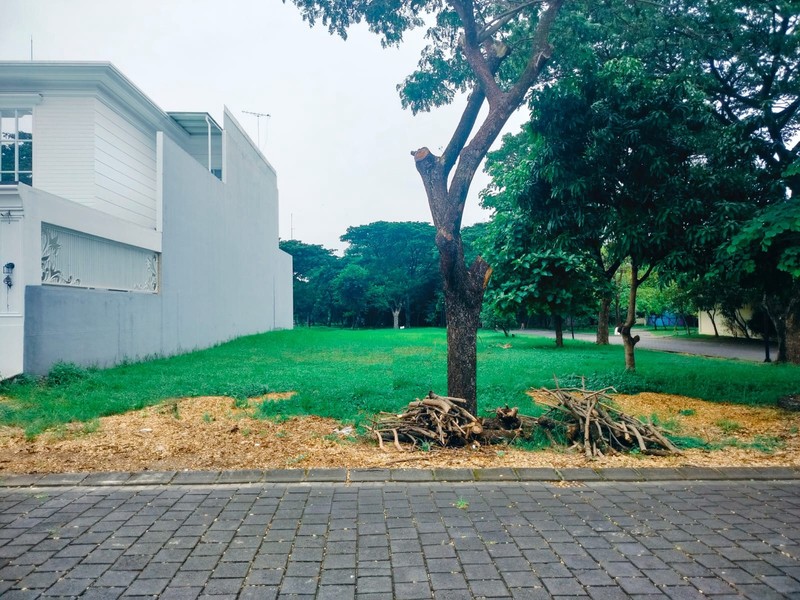 Dijual Tanah Graha Natura, Surabaya Barat Kavling cantik; lokasi tenang dan premium
