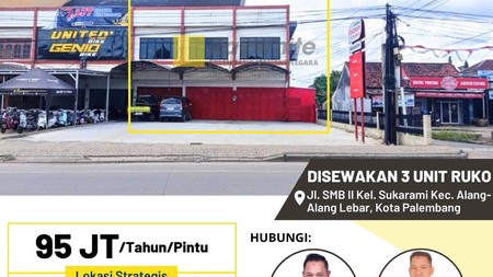 Ruko di KM 12 Alang Alang Lebar